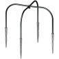 Lot de 50 Connecteur d'irrigation goutte à goutte à 4 sorties. Tuyau 4mm inclus de 60 cm Lot de 50 Connecteur d'irrigation goutte à goutte à 4 sorties. Tuyau 4mm inclus de 60 cm