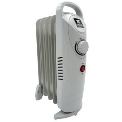Radiatore olio 500W 5 elementi riscaldanti
