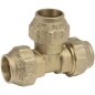 Brass tee for polyethylene pipe, size to choose Brass tee for polyethylene pipe, size to choose