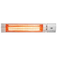 Chauffage infrarouge 2000 W. Radiateur électrique, intérieure-extérieur. Inclination 120º. 3 puissance, télécommande