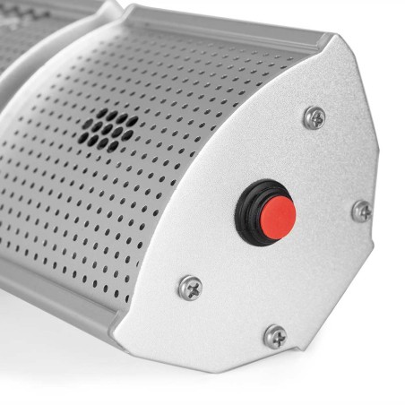 Orbegozo 2000W infrared patio heater. Suitable for indoor and outdoor use. 1.9 m cable. Remote control.