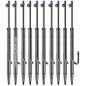 Lot de 10 Tuyère d'arrosage réglable à 180º avec support de 31 cm Lot de 10 Tuyère d'arrosage réglable à 180º avec support de 31 cm