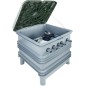 Compact pool filter for burying + 1 CV pump