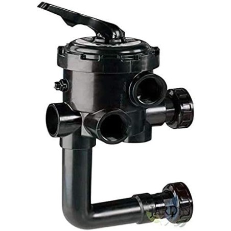 Valvola selettrice con viti per piscine, filettatura 1 1/2''