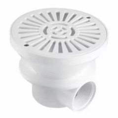  Weißes rundes Waschbecken.  2''
