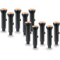 Pack of 10 Rain Bird 1806 irrigation diffuser, Height 24 cm. Sprinkler WITHOUT nozzle 1/2''. Emergency height 15 cm
