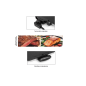 Chapa antiaderente Orbegozo 2000W | Placa de grelhar 46x25 cm | Tábua de grelhar | Grelha elétrica para cozinha