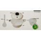 Olla a Presión para Microondas 2,8L – Cocina Saludable y Rápida con Válvula de Vapor, Cierres Herméticos Olla a Presión para Microondas 2,8L – Cocina Saludable y Rápida con Válvula de Vapor, Cierres Herméticos