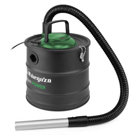 Aspiradora de ceniza Orbegozo, Potencia 1200W, depósito de 20L de capacidad.