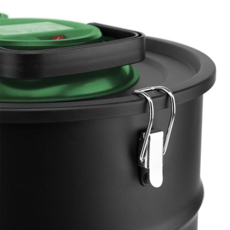 Aspirador de cinzas Orbegozo, potência de 1200W, tanque de capacidade de 20L.
