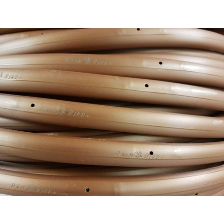 Rain Bird XFS 16mm Burial Drip Irrigation Pipe with Self-Compensating Drippers every 33 cm, 100 Meters