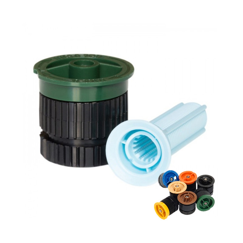 Rain Bird 8 VAN Sprühdüse für Bewässerungssprinkler | Einstellbarer Winkel | Reichweite 2,4 Meter