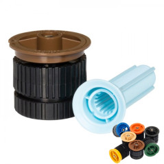 Rain Bird 12 VAN Sprühdüse für Bewässerungssprinkler | Einstellbarer Winkel | Reichweite 3,7 Meter