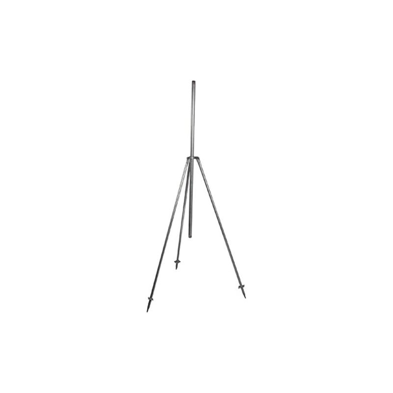 Tripé de irrigação de metal de 1'' para aspersores, suporte ajustável com rosca de tubo de 32 mm