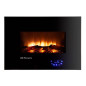 Chimenea eléctrica decorativa con Efecto Fuego real LED 1800W Orbegozo, Termostato regulable, Programable Chimenea eléctrica decorativa con Efecto Fuego real LED 1800W Orbegozo, Termostato regulable, Programable