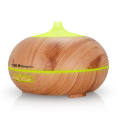 Umidificatore per aromaterapia ad ultrasuoni Orbegozo. Timer da 1, 3 e 6 ore. Capacità: 300 ml.