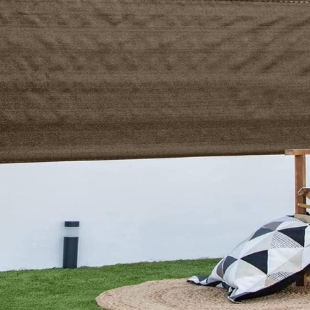 Filet d'ombrage marron 1,50 x 10 m | Intimité et discrétion pour votre terrasse