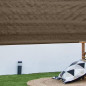 Shading mesh 1.5 x 50 meters, brown, 95% concealment for gardens, terraces and plot delimitation Shading mesh 1.5 x 50 meters, brown, 95% concealment for gardens, terraces and plot delimitation