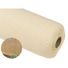 Filet d'ombrage beige 1,50 x 50 m | Brise-vue pour terrasse ou jardin