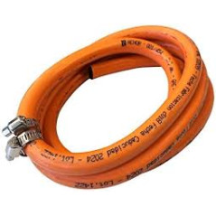 Kit Regolatore Gas Butano e Propano per Stufe - Adattatore Gas per Casa e Esterni