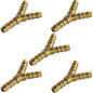 Bypass Butane Propane Y Gas Hose 9 mm Butane, Brass, Kitchen, Camping Gas