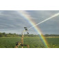 Arroseur Agricole 1 1/2'' Hidra métal. Angle d'irrigation 360º circulaire. Portée 20 à 36m. Arroseur à Impulsion, Canon Arroseur Agricole 1 1/2'' Hidra métal. Angle d'irrigation 360º circulaire. Portée 20 à 36m. Arroseur à Impulsion, Canon