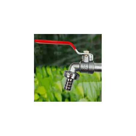 Robinet de Jardin Premium Double Sortie 1/2''-3/4'' pour Arrosage et Usage Extérieur - Vanne Résistante aux Intempéries et Conne