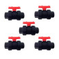 Válvula de bola encolar 20 mm para pegar PVC | Presión máxima 10 bar | Utilizado en tuberias de polietieno y PVC de 20mm 1/2'' Válvula de bola encolar 20 mm para pegar PVC | Presión máxima 10 bar | Utilizado en tuberias de polietieno y PVC de 20mm 1/2''