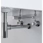 Valvola di intercettazione angolare professionale da 1/2" x 3/8" | Valvola per lavandini, lavabi e WC | Valvola angolare antical