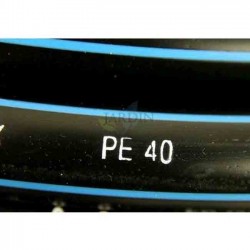 Trinkwasserrohr, 16 mm, 10 bar, 200 m | PE40-Rohr, lebensmittelecht, niedrige Dichte, 16 mm | AENOR-Polyethylenrohr mit blauem B