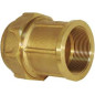Pack 4 Enlace hembra Latón 25mm x 3/4'' | Tubería polietileno 25 mm | Accesorio latón | Certificado Aenor | Enlace rosca hembra