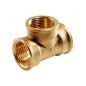 5 x 3/4 "brass female threaded tee