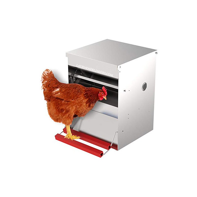 Mangeoire automatique pour oiseaux 6 kg pour jusqu'à 3 poules