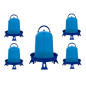 5 Stück Hühnertränken 8 Liter | 32x37 cm | Robustes Plastik | Ideal für Boden oder Aufhängen | Mit Beinen | Blau 5 Stück Hühnertränken 8 Liter | 32x37 cm | Robustes Plastik | Ideal für Boden oder Aufhängen | Mit Beinen | Blau