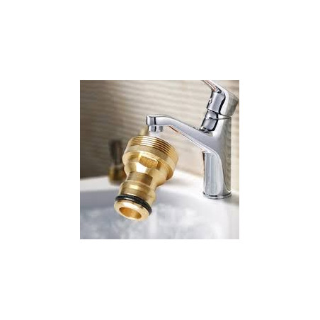 Adattatore per rubinetto in ottone femmina da 1''