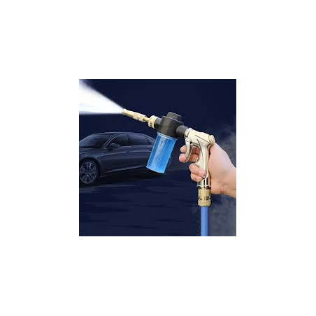 Pistola de latão | Lança de metal ajustável | Conexão rápida