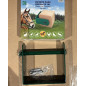 Suporte para pedras de sal, recomendado para cavalos - acessório para lamber Suporte para pedras de sal, recomendado para cavalos - acessório para lamber