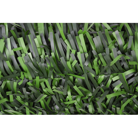 Cerca viva artificial para jardim 1,5x3 m | Cerca viva de folhas largas premium | Cerca viva 100% telada | Cerca viva artificial
