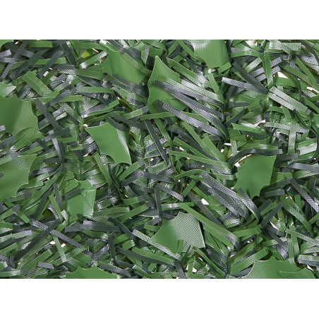 Cerca viva artificial para jardim 1,50 x 3 m | Cerca viva de hera bicolor | Cerca viva com tela de 95% | Cerca viva artificial d