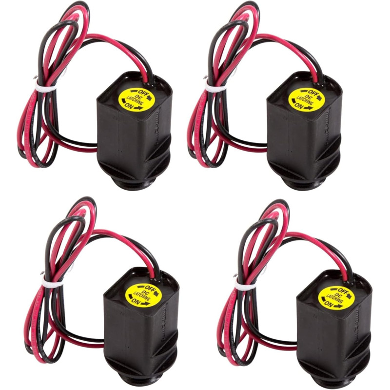 Lot de 4 Solénoïde à impulsion compact Rain Bird 9V, Solénoïde pour valves électroniques, 9 V Rain Bird K80920 Lot de 4 Solénoïde à impulsion compact Rain Bird 9V, Solénoïde pour valves électroniques, 9 V Rain Bird K80920