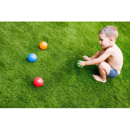 Erba artificiale da 30 mm | Rotolo 2x20 m | Tappeto erboso sintetico realistico | Ideale per giardini e terrazze