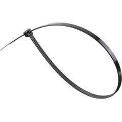 50 Stück Mehrzweck-Nylonkabelbinder 3,6 x 200 mm Farbe schwarz