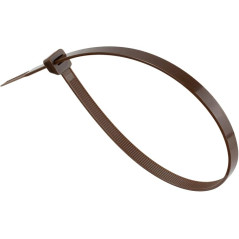 Lot de 50 Collier de serrage plastique 3,6 x 250 mm, serre cable plastique, Bride de câble en plastique autobloquante nylon, mar