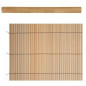 Canisse Synthétique PVC double 2 x 3 m avec Cannes Entières marron, Brise-Vue pour Jardins, Balcons et Clôtures Canisse Synthétique PVC double 2 x 3 m avec Cannes Entières marron, Brise-Vue pour Jardins, Balcons et Clôtures