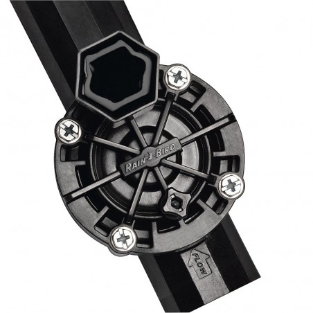 Programador de Riego automático Eléctrico ESP-TM2 8 zonas Exterior Rain Bird + 8 Electroválvulas 100HV 24V 1''