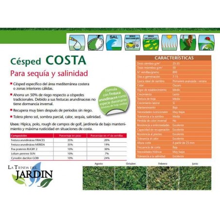 Sementes de capim Costa 5 kg Fito