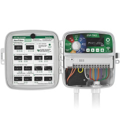 Rain Bird ESP-TM2 4-Zone Outdoor Irrigation Programmer | Automatic Garden Irrigation | 4 Solenoid Valves 100HV 24V 1''