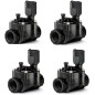 Controlador de Irrigação Externa Rain Bird ESP-TM2 de 4 Zonas | Sistema Automático de Irrigação de Jardim | 4 Válvulas Solenoide