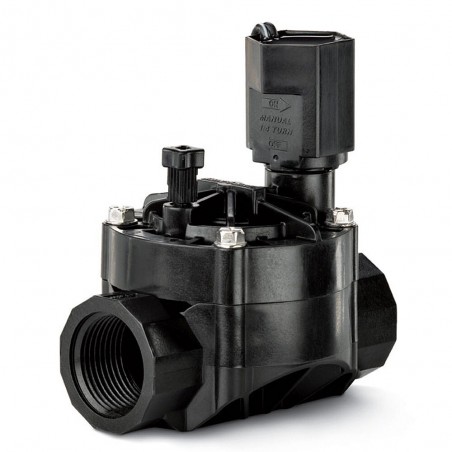 Programador de irrigação elétrica automática para ambientes internos Rain Bird ESP-TM2 de 4 zonas + 2 válvulas solenoides 100HV 