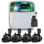 Programmatore di irrigazione Wi-Fi per interni a 4 zone Rain Bird ESP-TM2 | 4 Elettrovalvole 100HV 24V 1'' Programmatore di irrigazione Wi-Fi per interni a 4 zone Rain Bird ESP-TM2 | 4 Elettrovalvole 100HV 24V 1''